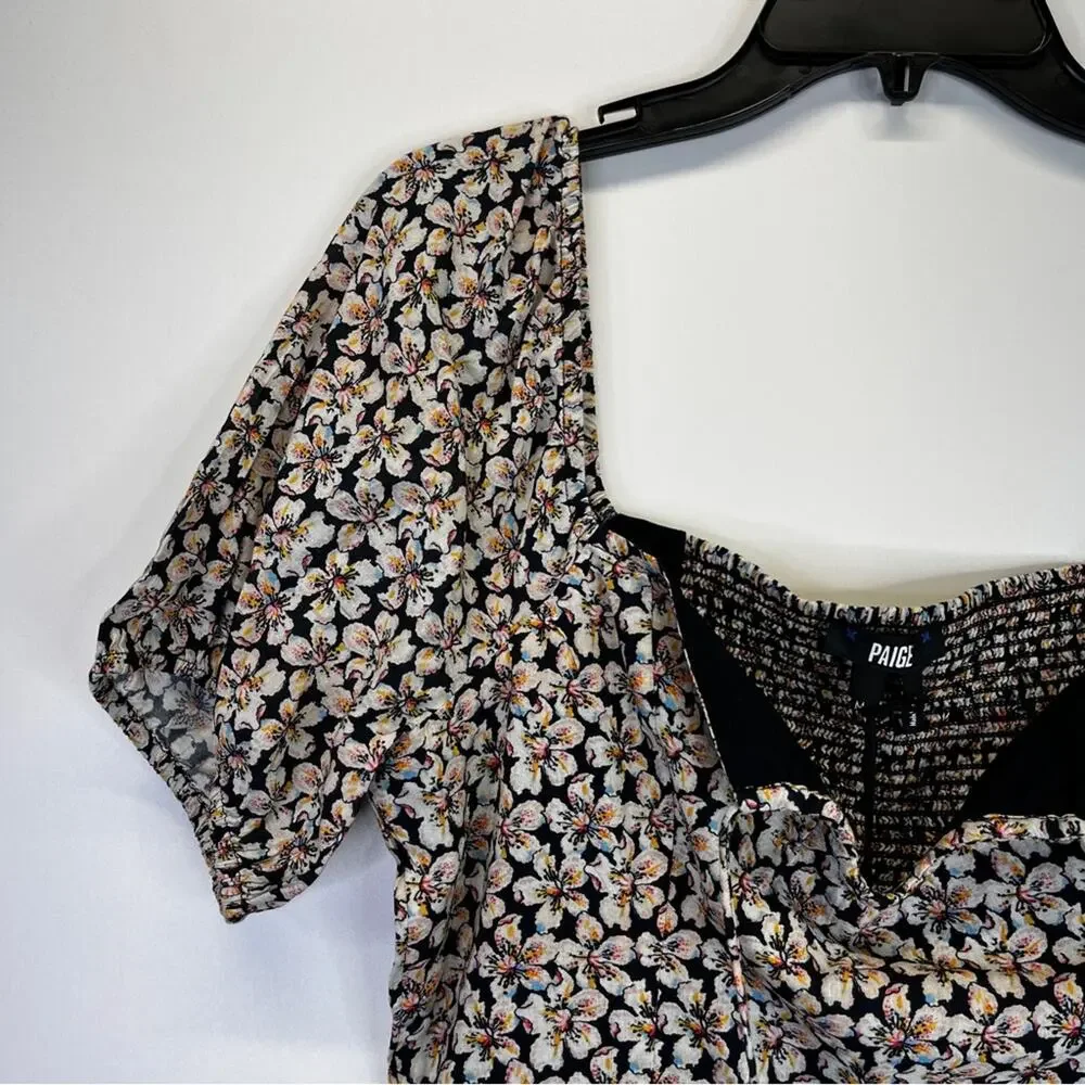 Paige Azul floral mini dress - medium